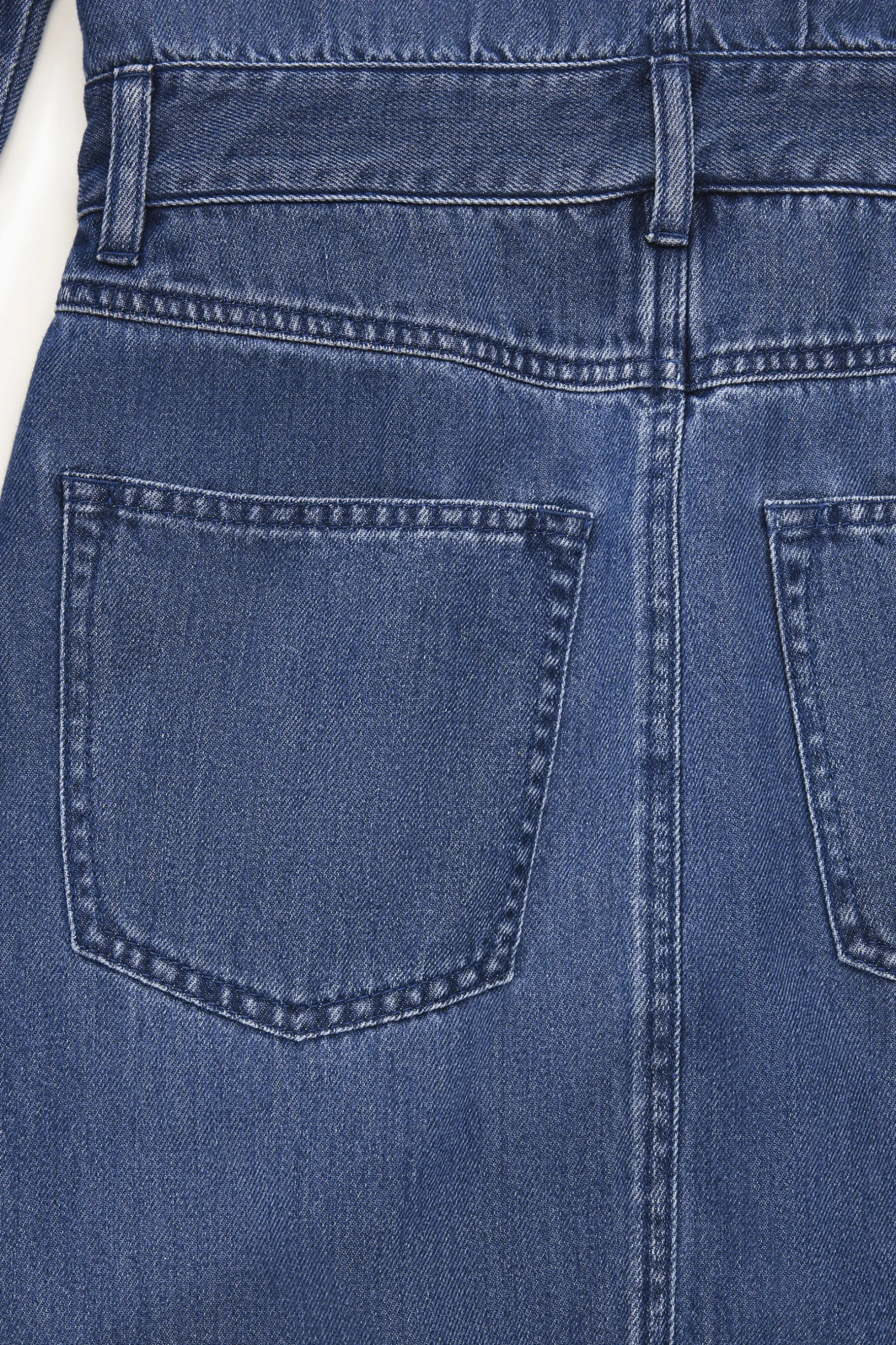 Discount COS STRUCTURED DENIM SHIRT DRESS