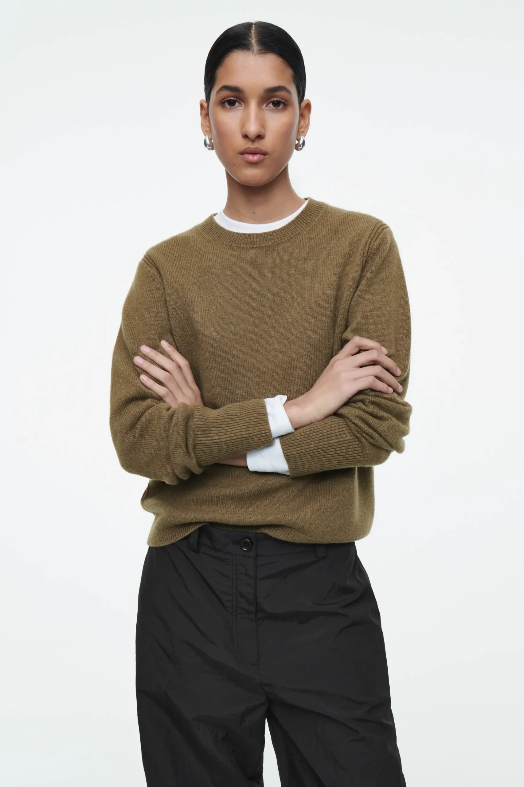 Hot COS SWETER Z CZYSTEGO KASZMIRU