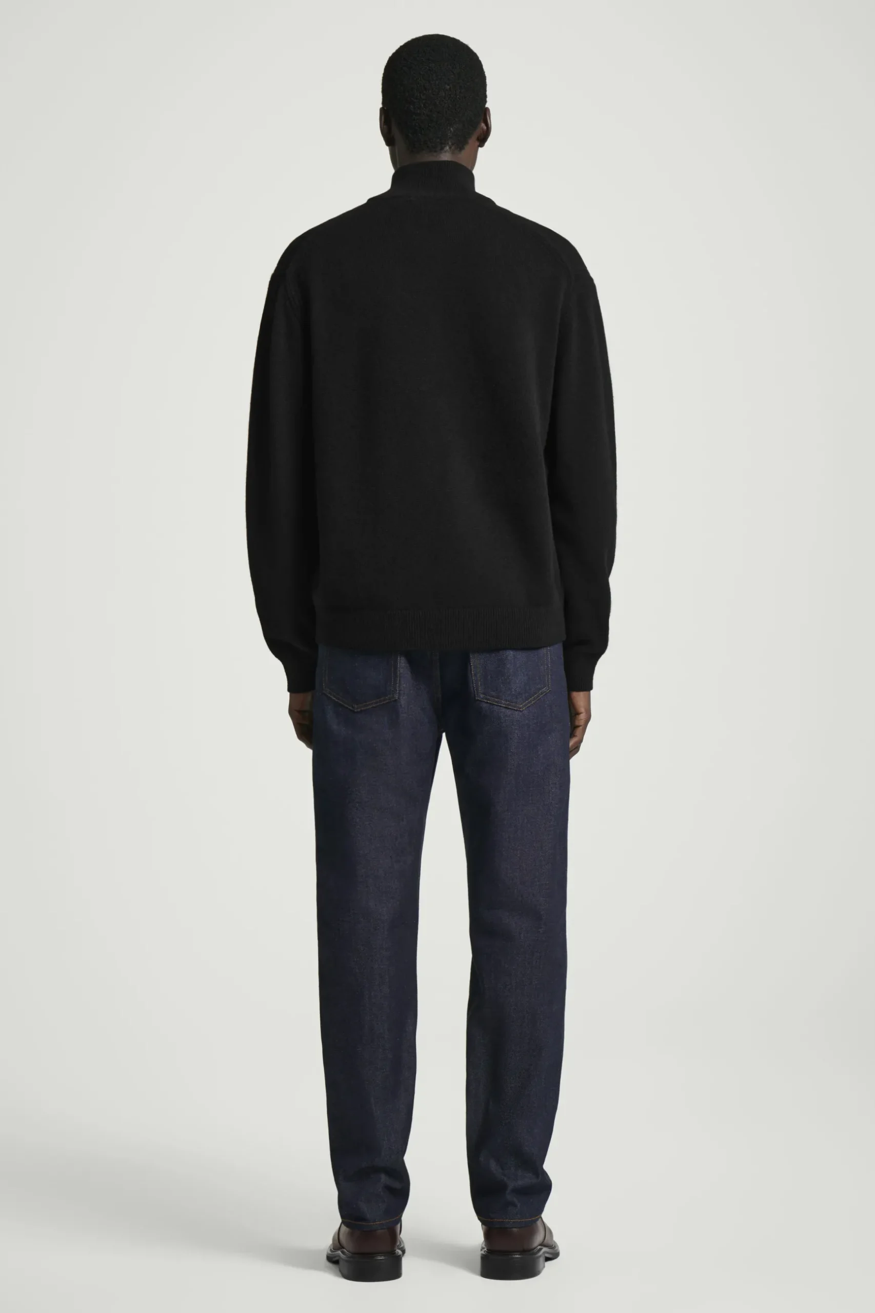 Discount COS SWETER Z CZYSTEGO KASZMIRU Z SUWAKIEM