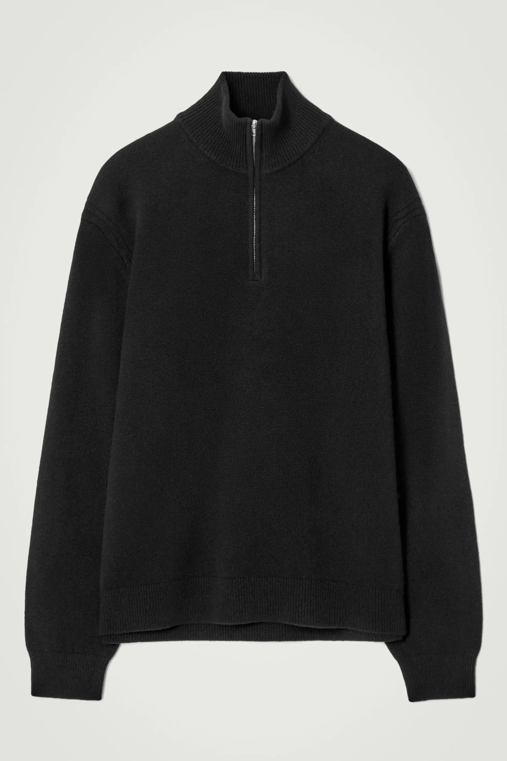 Discount COS SWETER Z CZYSTEGO KASZMIRU Z SUWAKIEM