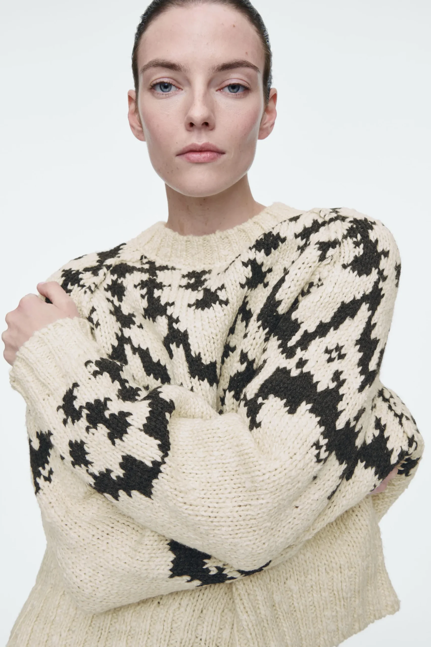 Online COS SWETER Z WEŁNY ZE SPLOTEM FAIR ISLE