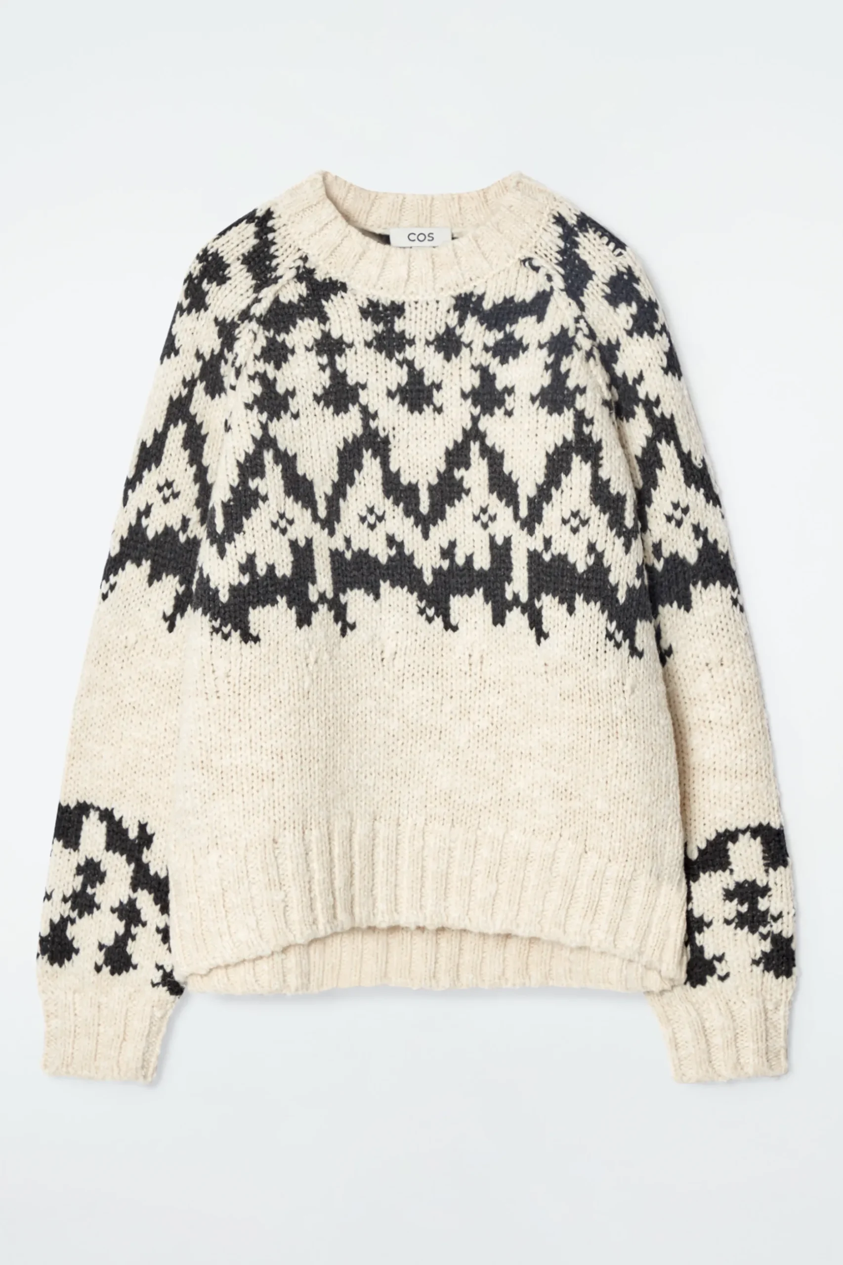 Online COS SWETER Z WEŁNY ZE SPLOTEM FAIR ISLE