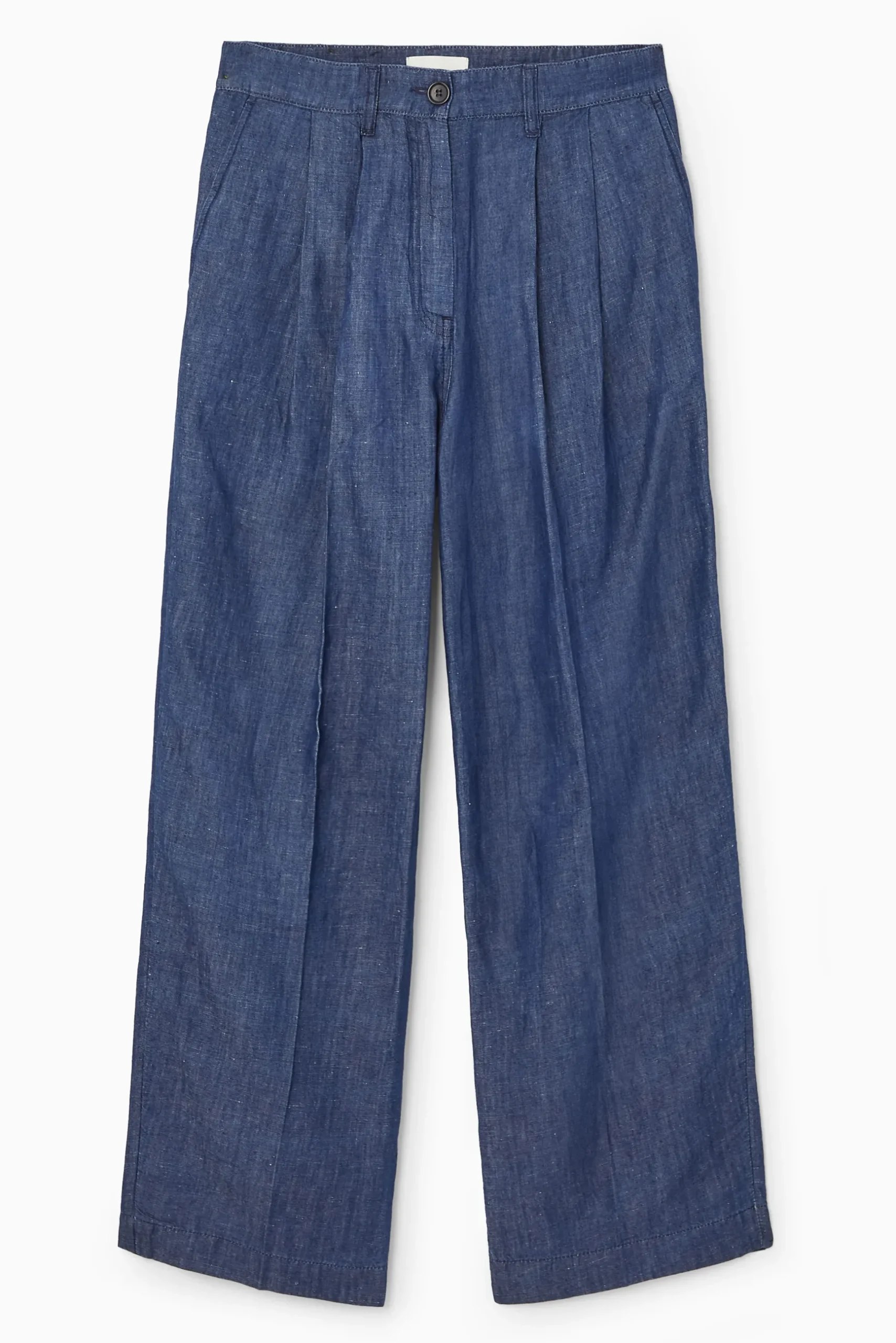 Outlet COS SZEROKIE SPODNIE JEANSOWE