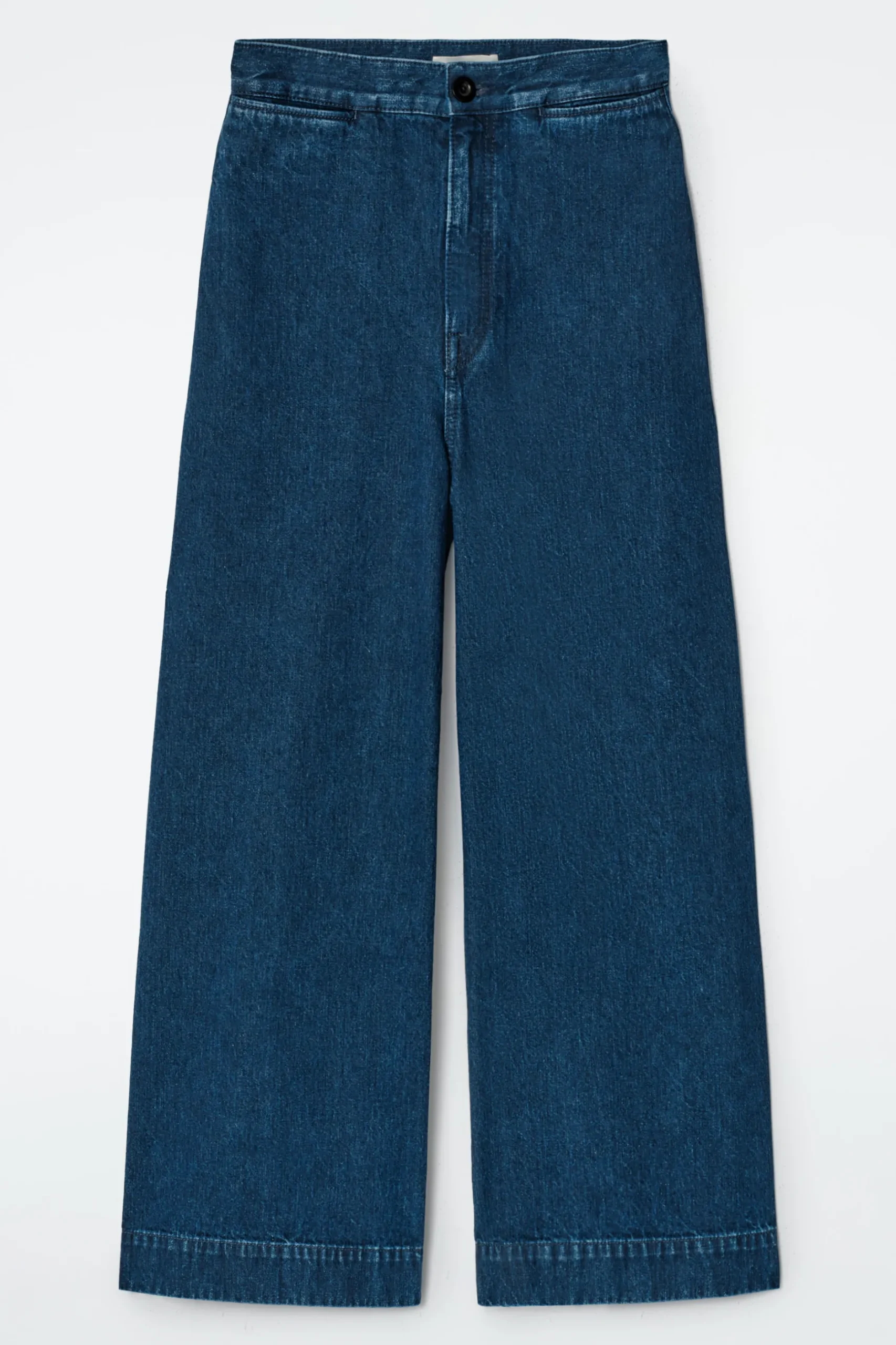 Hot COS SZEROKIE SPODNIE JEANSOWE