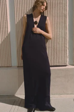 Fashion COS SZEROKIE SPODNIE Z LNEM