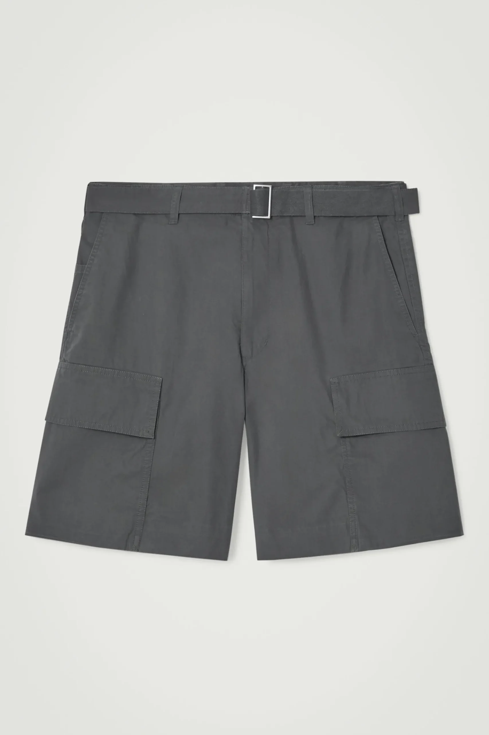 Clearance COS SZORTY CARGO Z PASKIEM Szary