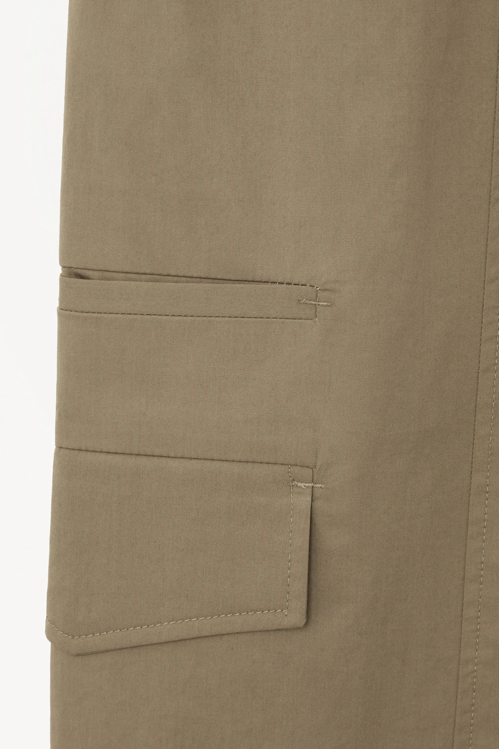 Hot COS THE BARRELLEG CARGO TROUSERS Beige