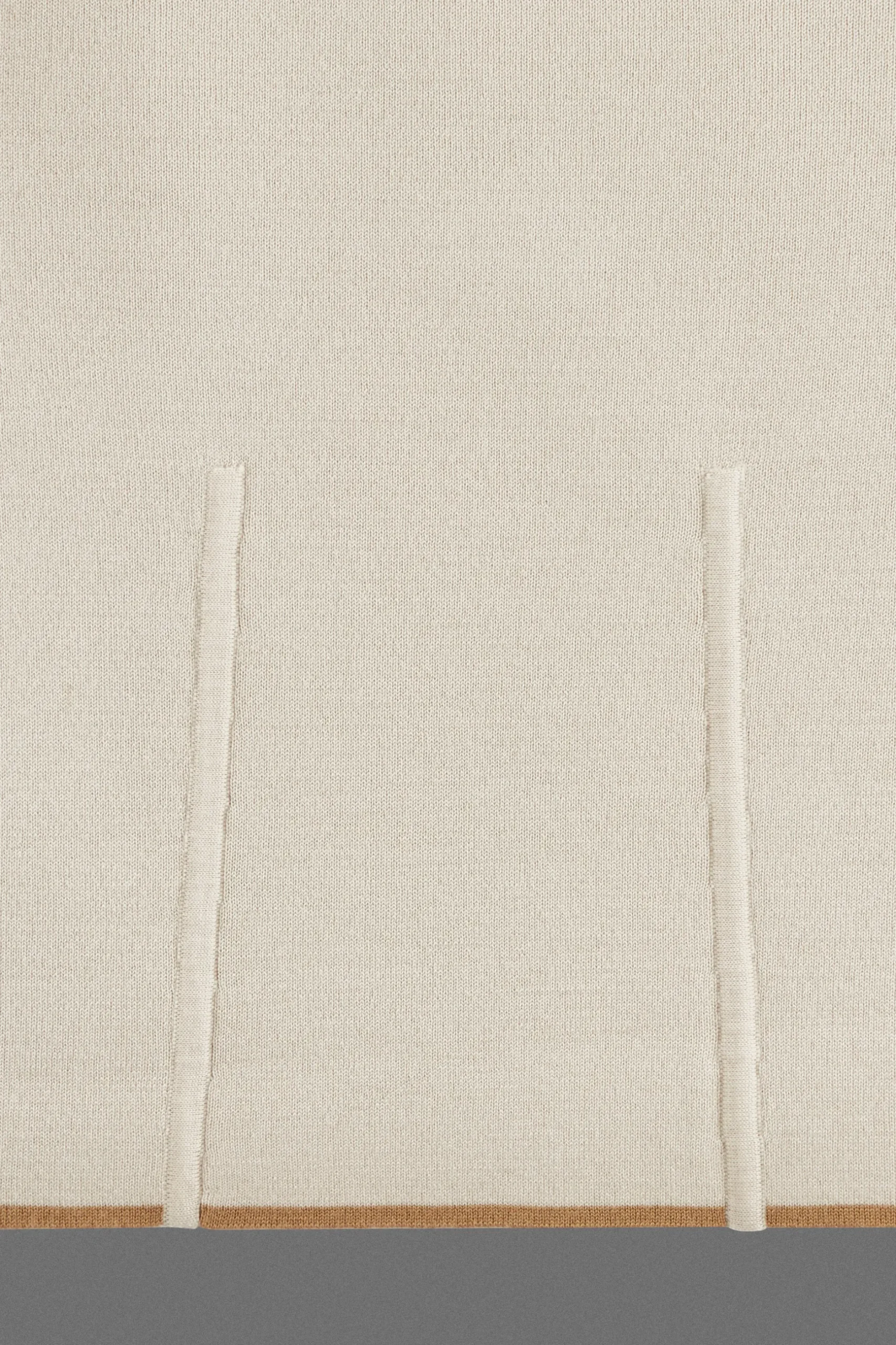 Sale COS THE WAISTED WOOL MOCKNECK JUMPER
