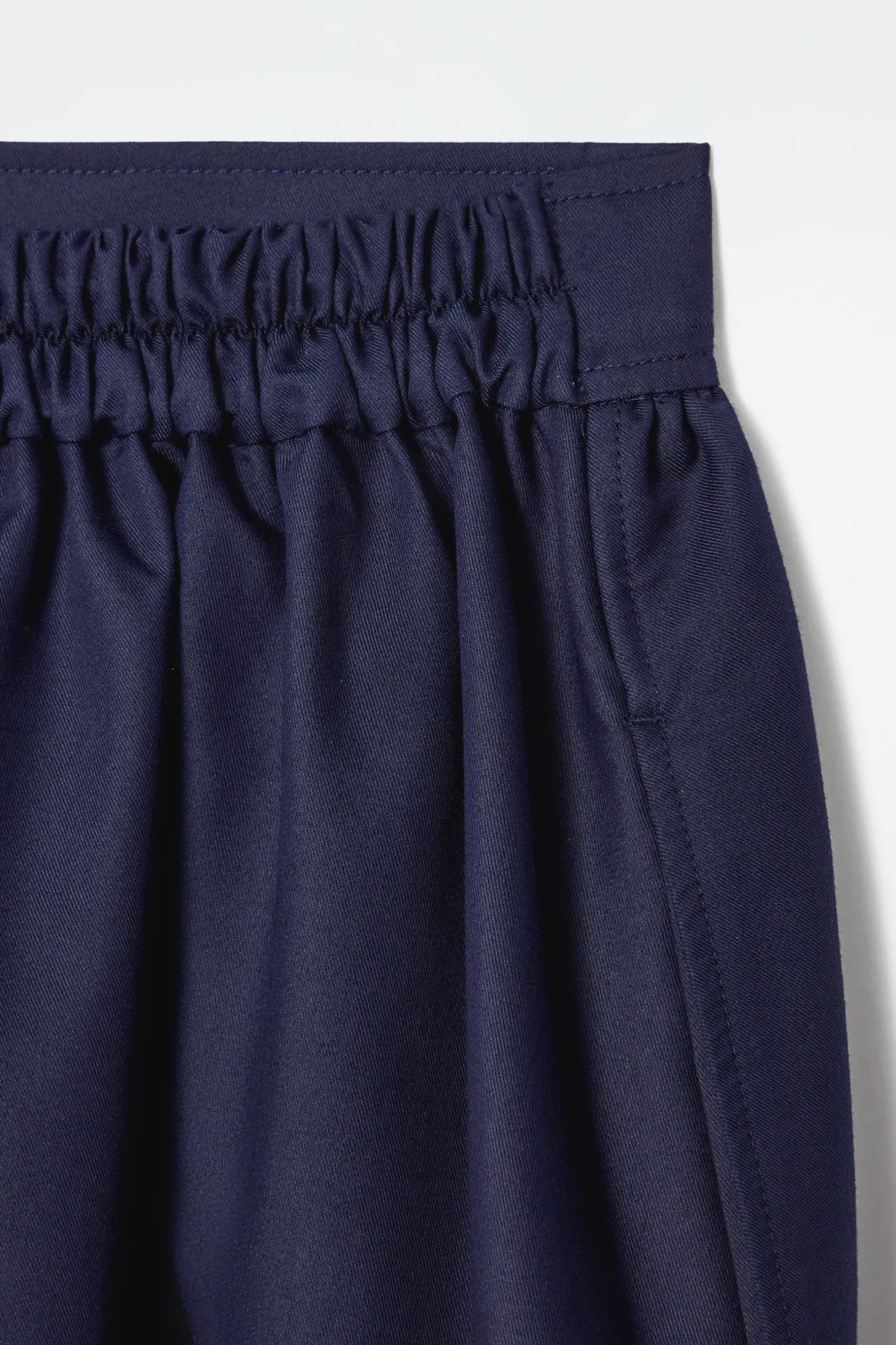 Fashion COS TRAPEZOWA SPÓDNICA MIDI Z ZEBRANYM MATERIAŁEM