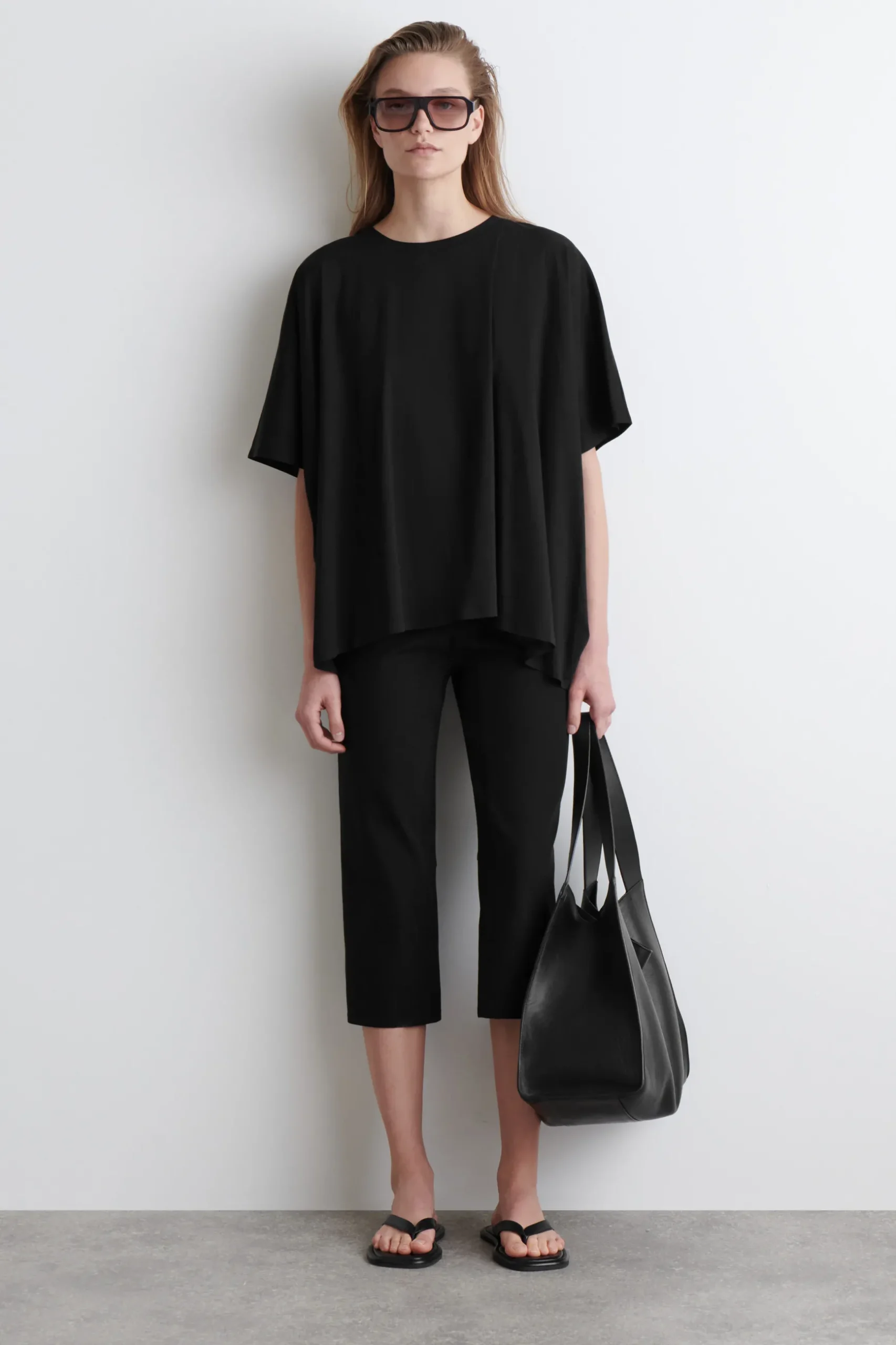 Best COS T-SHIRT OVERSIZE Z RĘKAWAMI TYPU DOLMAN