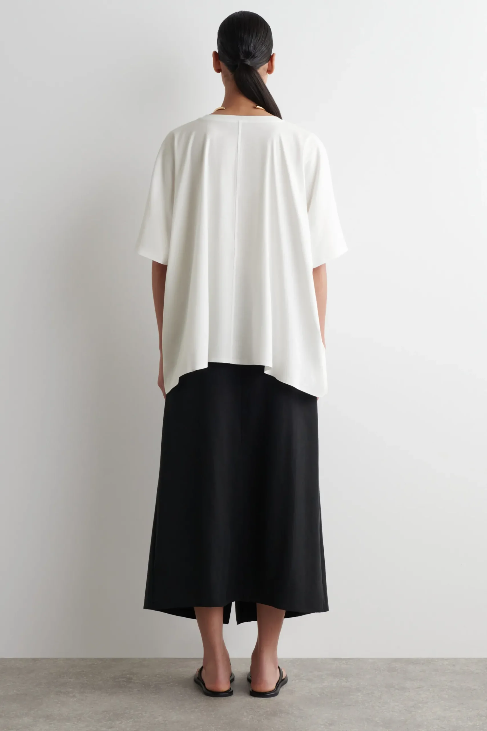 Clearance COS T-SHIRT OVERSIZE Z RĘKAWAMI TYPU DOLMAN