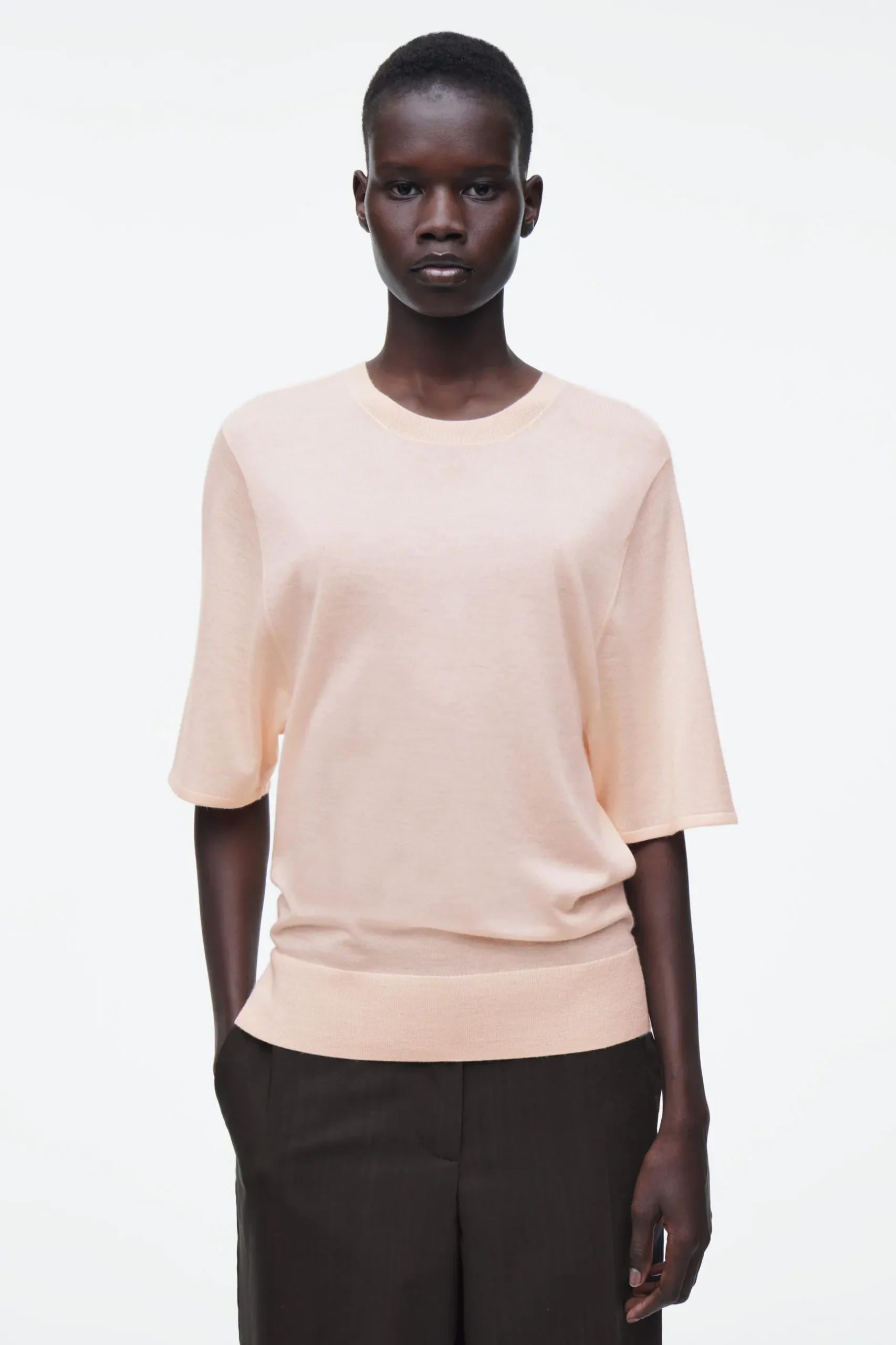 Online COS T-SHIRT Z DELIKATNEGO KASZMIRU