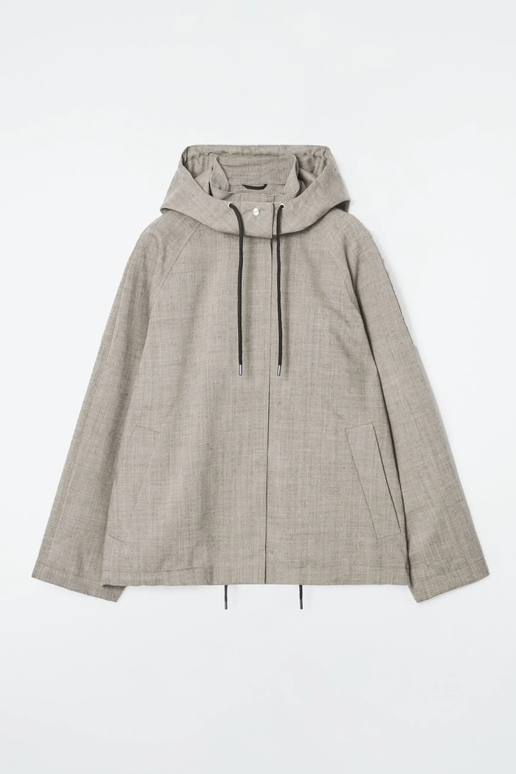 Discount COS WEŁNIANA KURTKA W STYLU UTILITY Z KAPTUREM