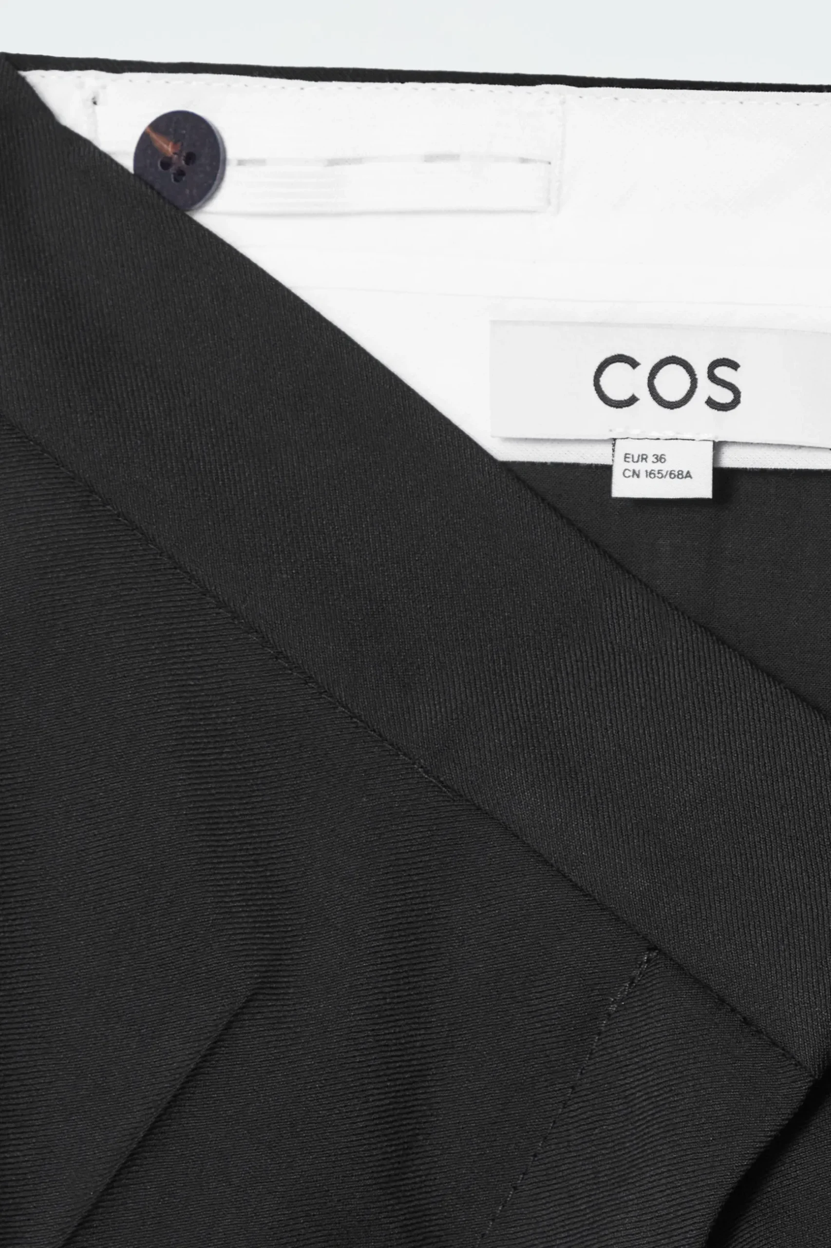 Clearance COS WEŁNIANE SPODNIE TYPU BARREL – RELAXED FIT