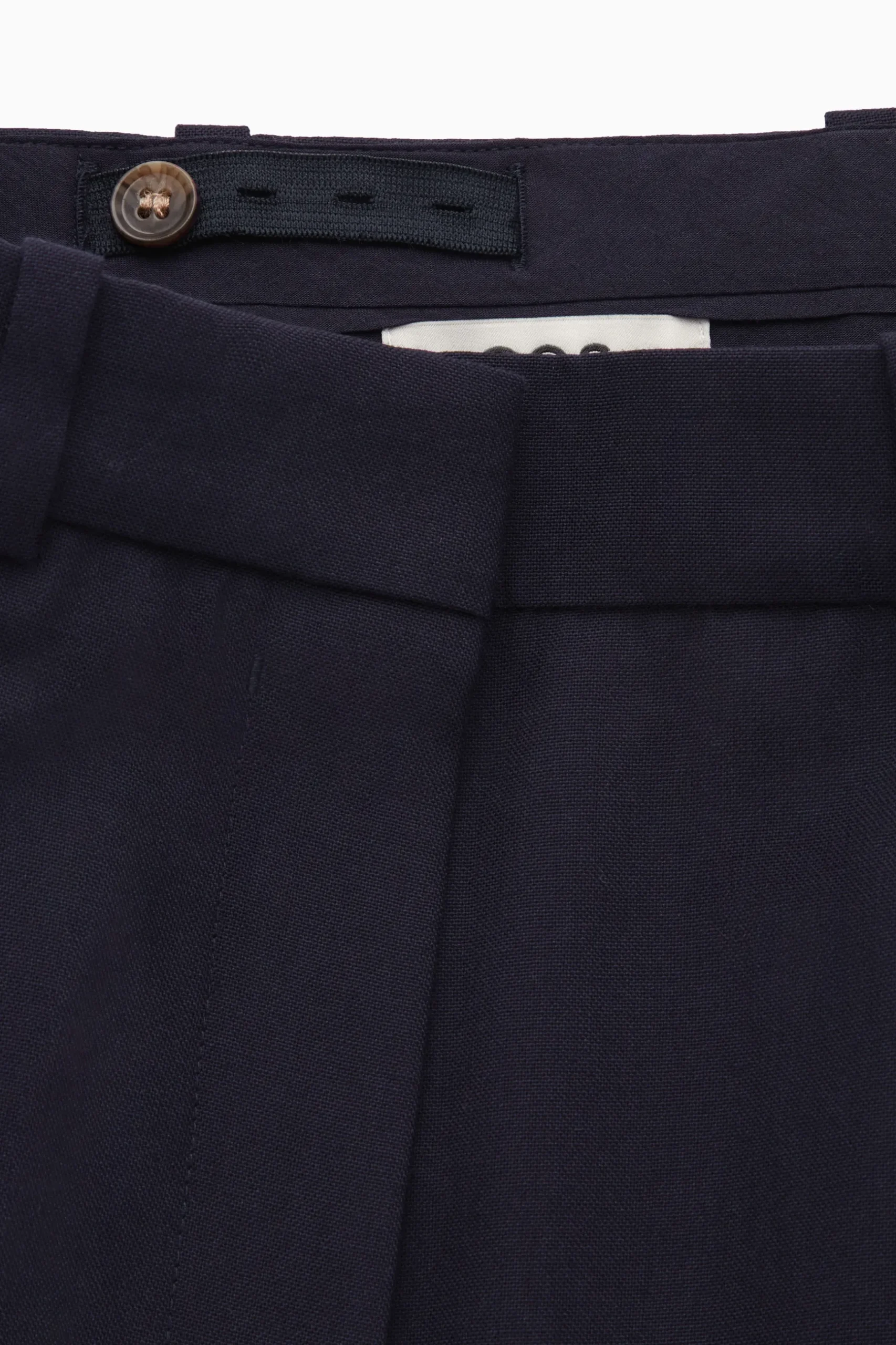 Fashion COS WEŁNIANE SPODNIE Z SZEROKIMI NOGAWKAMI