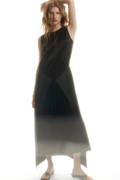 Sale COS WRAPFRONT SILK MAXI DRESS