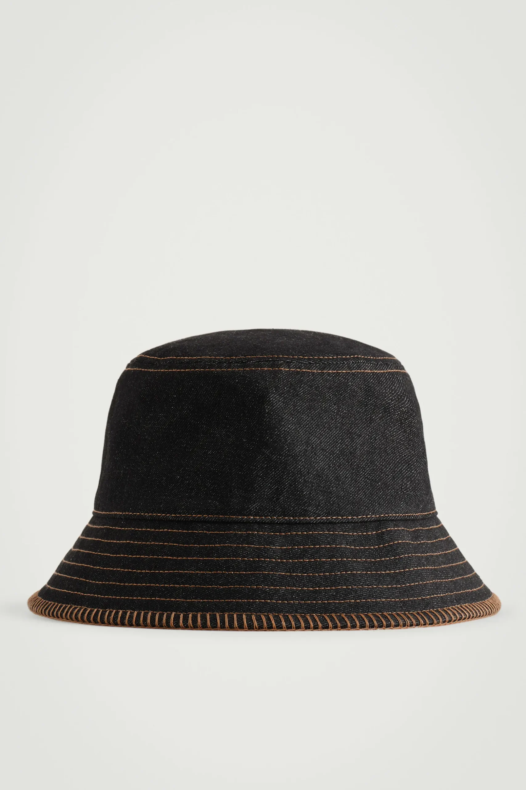 New COS JEANSOWY KAPELUSZ TYPU BUCKET Indygo