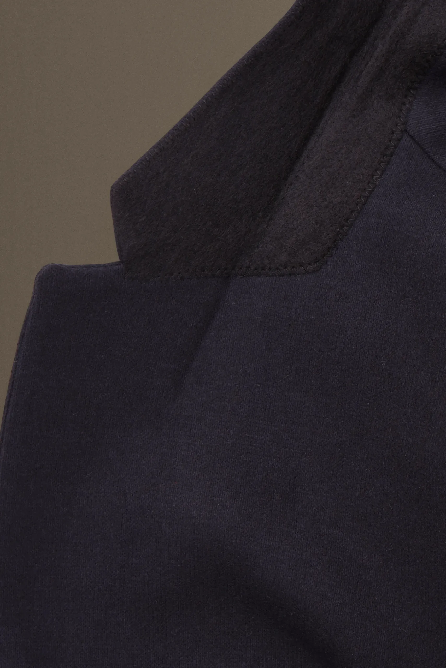 Discount COS JEDNORZĘDOWA MARYNARKA Z DŻERSEJU RELAXED FIT Granatowy