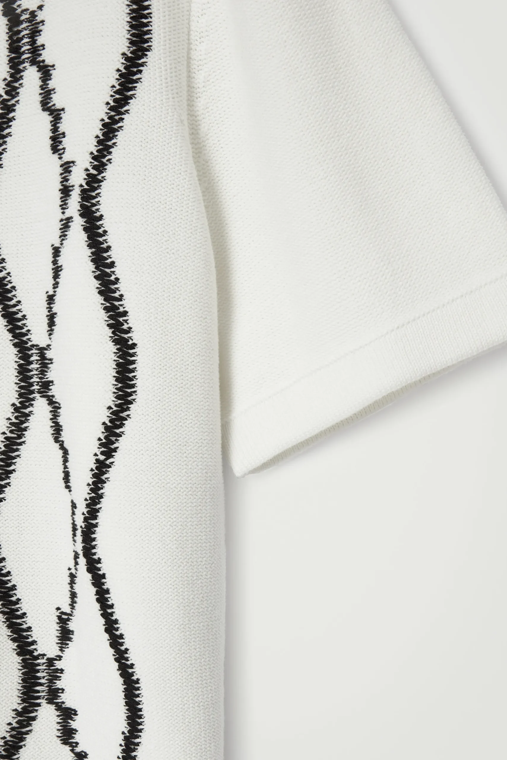 Online COS KOSZULA W ABSTRAKCYJNY WZÓR W ROMBY – RELAXED FIT Biały