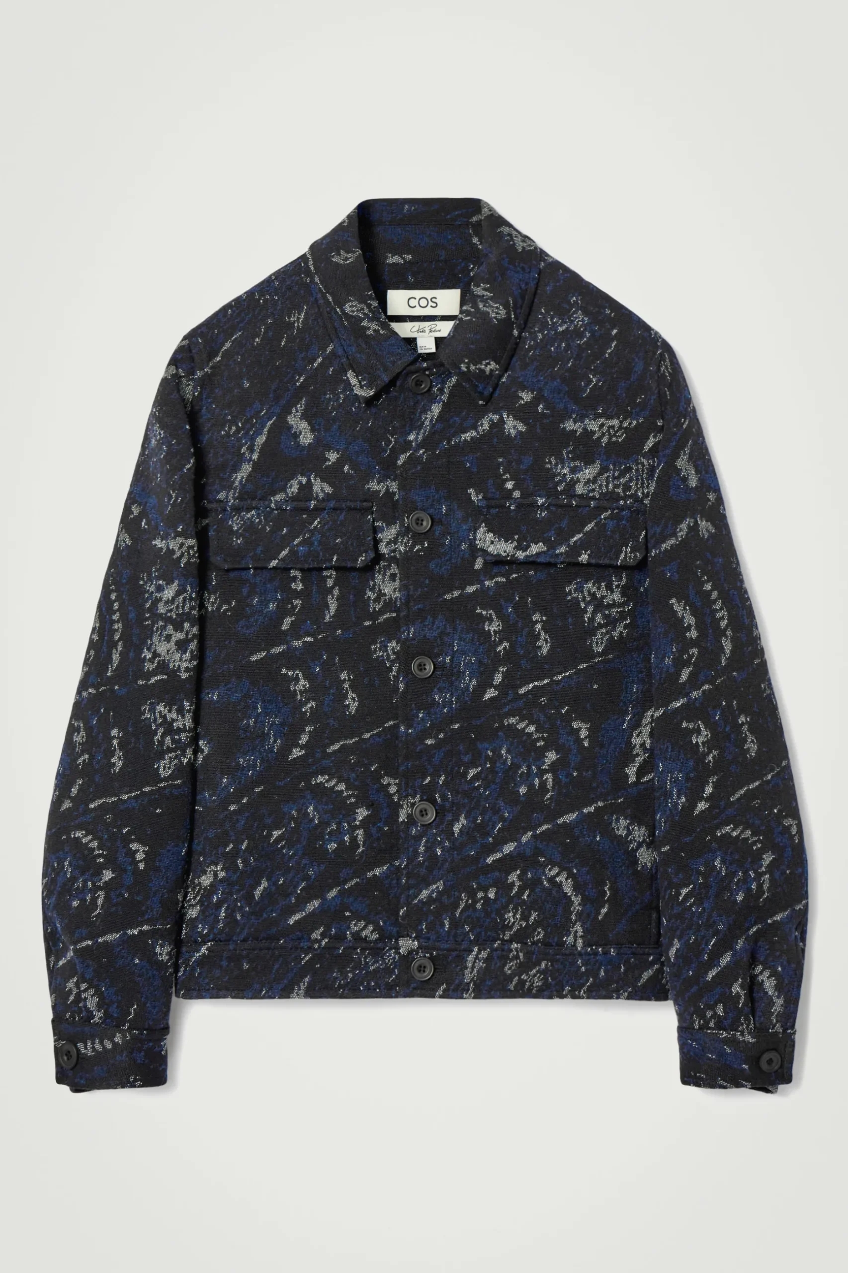 Outlet COS KOSZULA WIERZCHNIA Z WEŁNĄ – RELAXED FIT Różnekolory