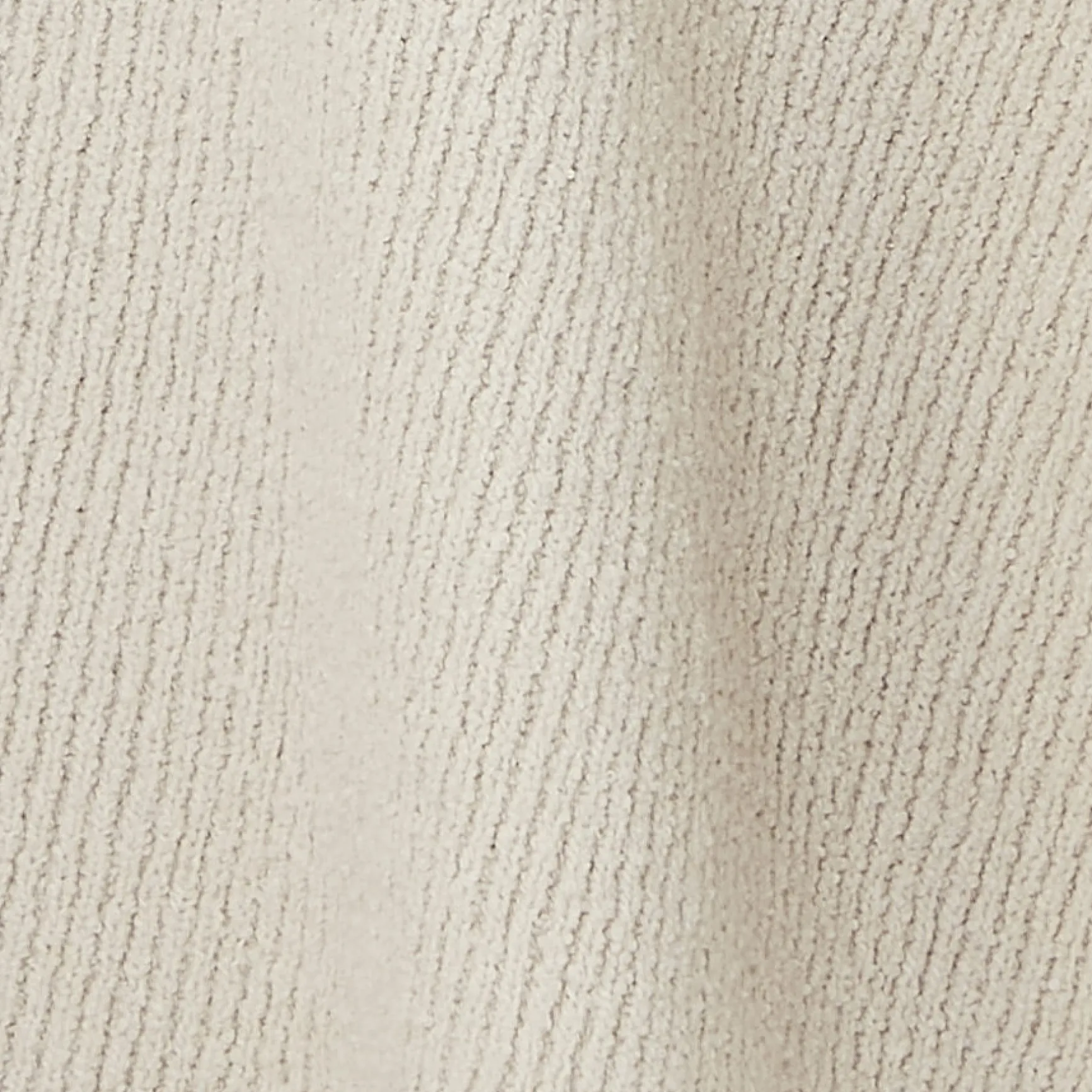 New COS KOSZULA Z DZIANINY BOUCLÉ Z BAWEŁNĄ – RELAXED FIT Kamień