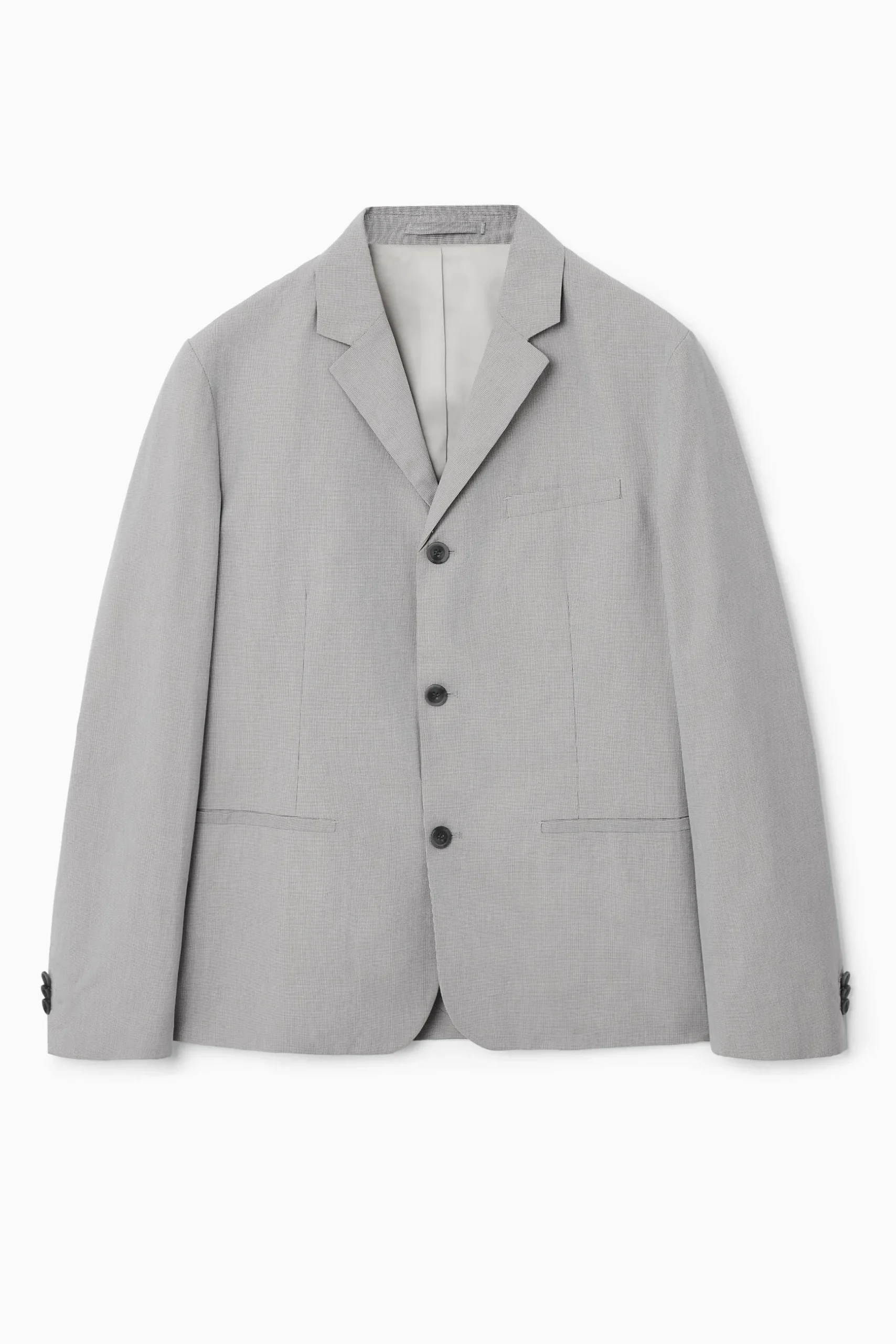 Fashion COS MARYNARKA W DROBNĄ PEPITKĘ – REGULAR FIT