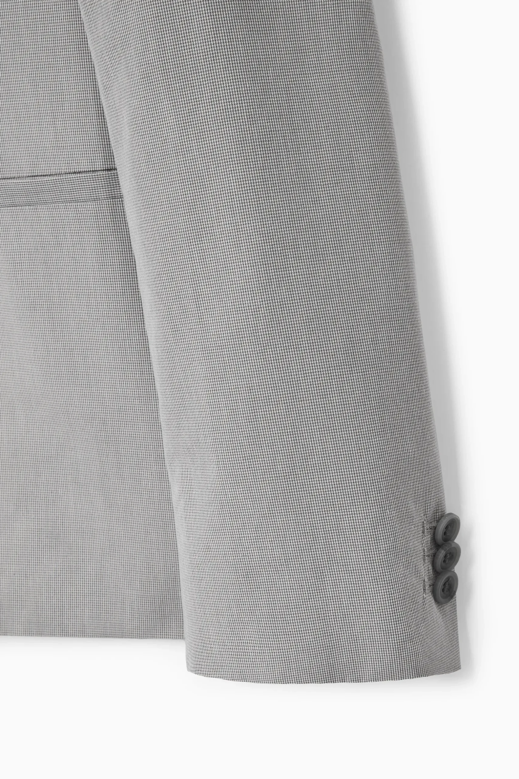Fashion COS MARYNARKA W DROBNĄ PEPITKĘ – REGULAR FIT