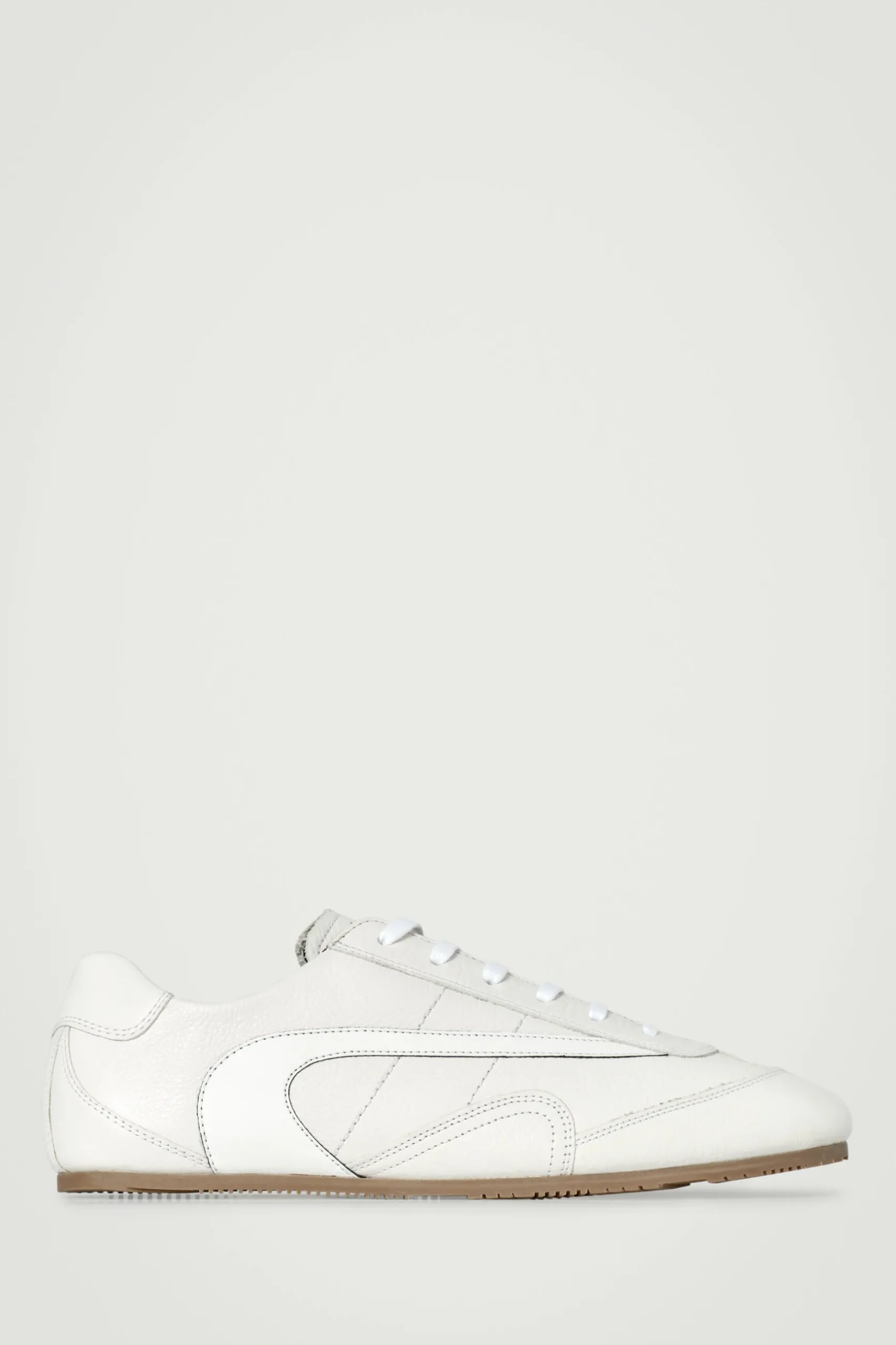 Hot COS MINIMALISTYCZNE BUTY SPORTOWE ZE SKÓRY Kredowy