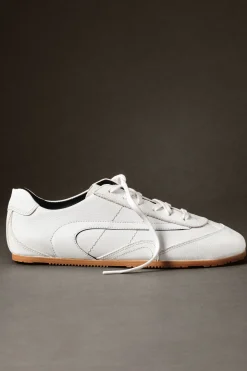 Hot COS MINIMALISTYCZNE BUTY SPORTOWE ZE SKÓRY Kredowy