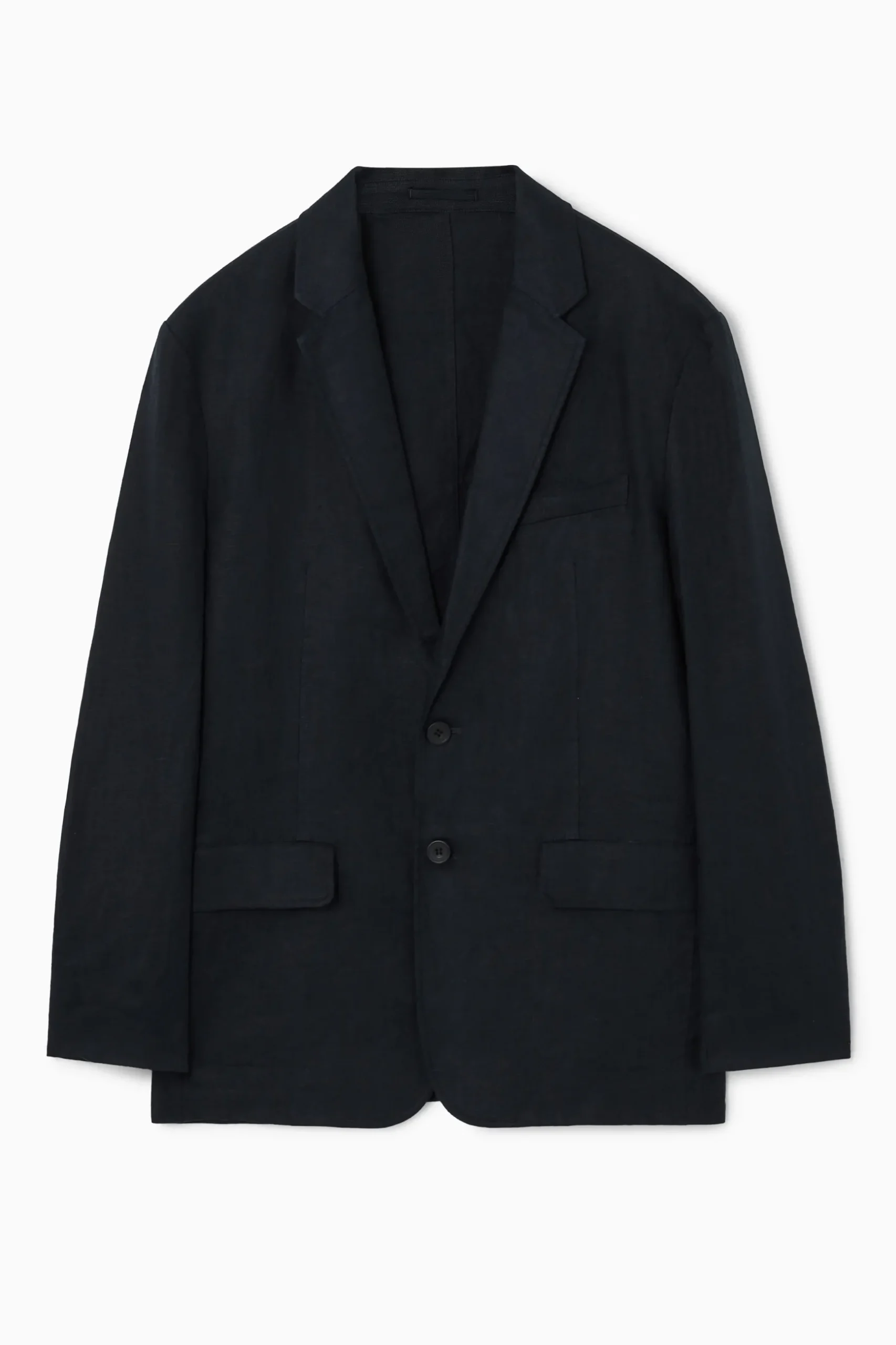 Sale COS NIESTRUKTURALNA LNIANA MARYNARKA – REGULAR FIT Ciemnygranatowy