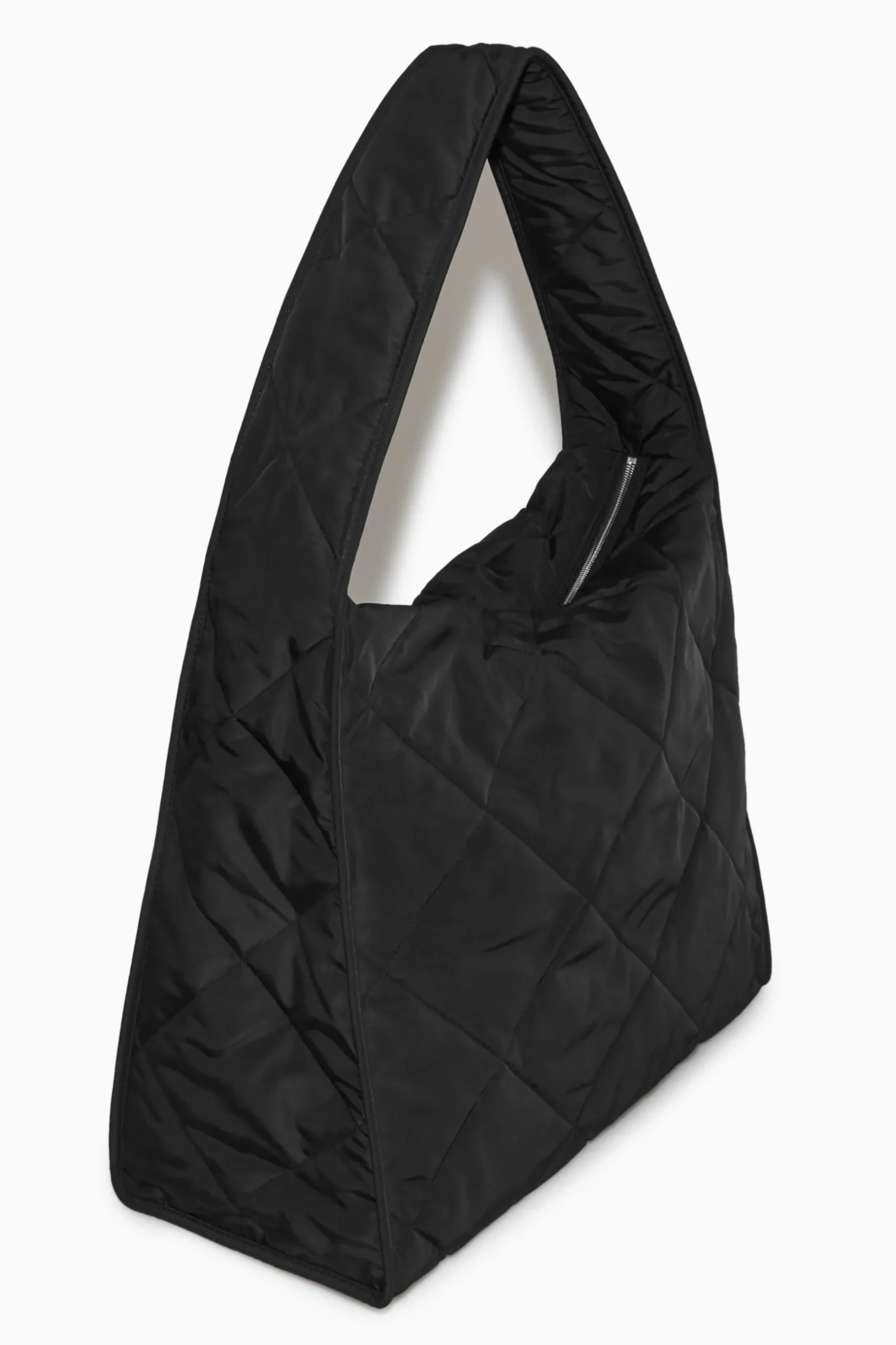 Online COS OVERSIZE'OWA TORBA Z PIKOWANIEM W ROMBY Czarny