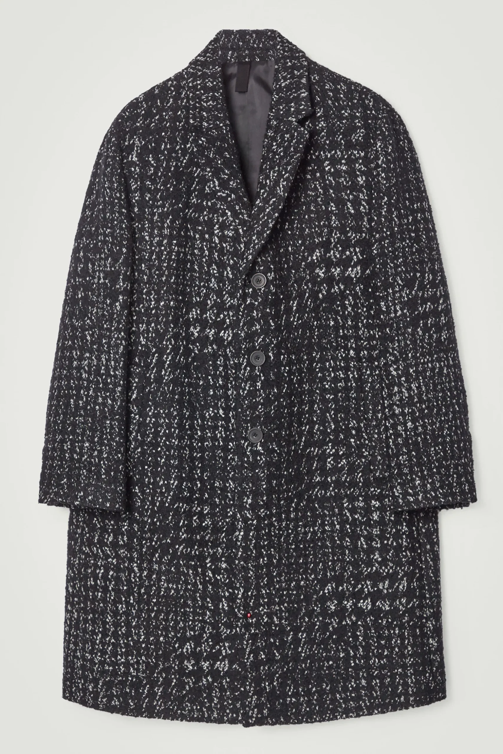 Outlet COS PŁASZCZ W PEPITKĘ Z DZIANINY BOUCLÉ