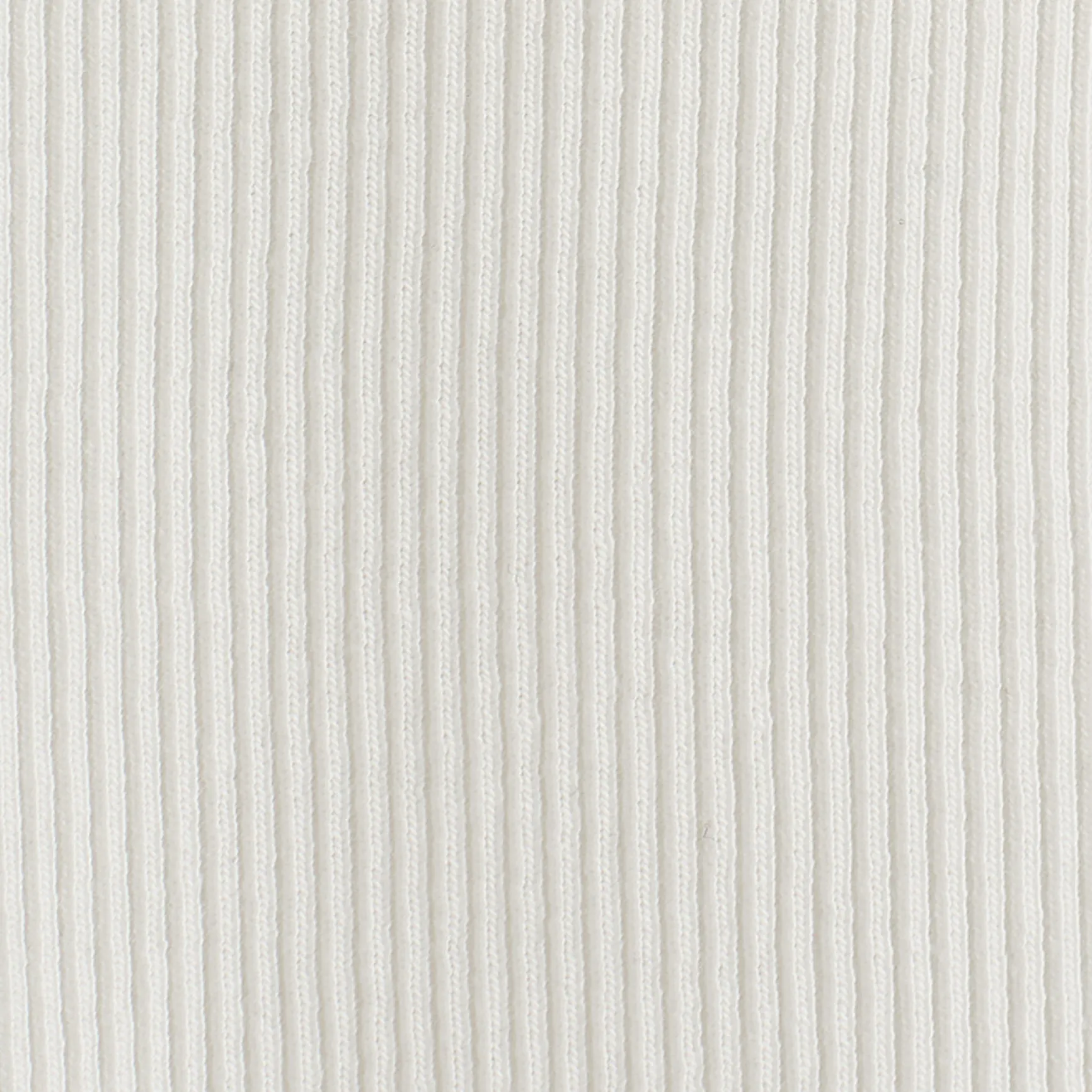 Clearance COS PRĄŻKOWANA KOSZULKA HENLEY Biały
