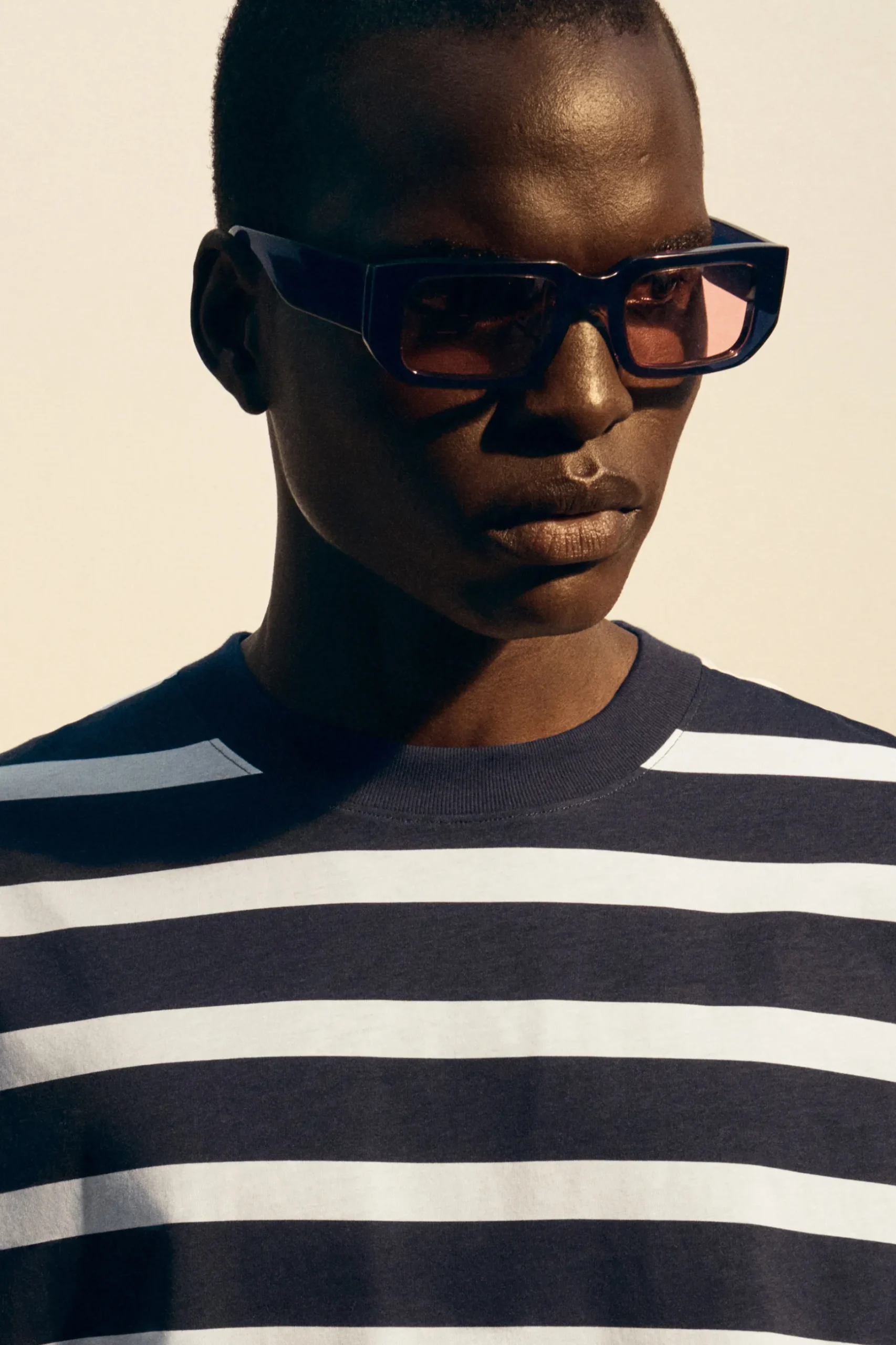 Fashion COS PROSTOKĄTNE OKULARY PRZECIWSŁONECZNE