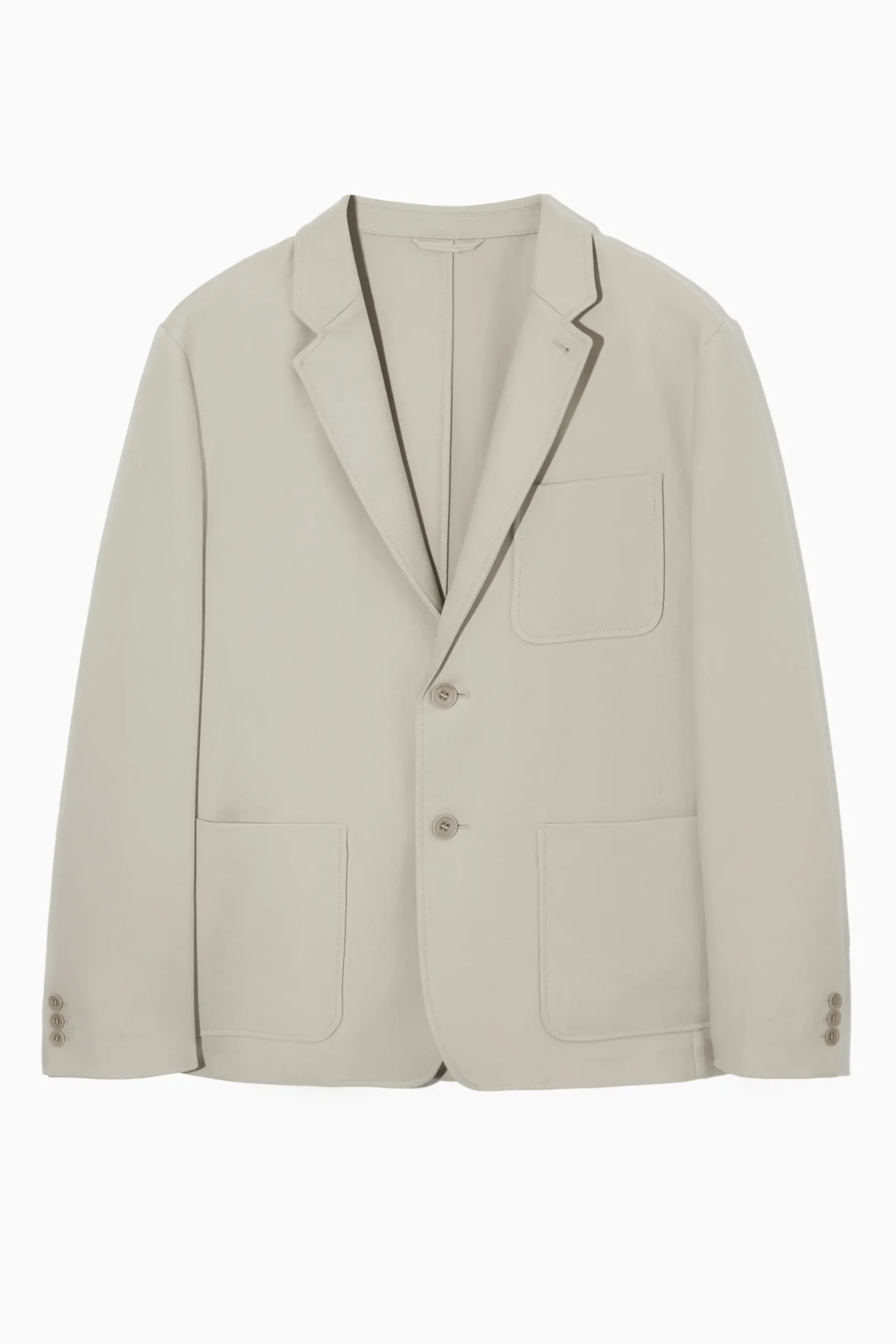 Fashion COS REGULARFIT TWILL BLAZER Beige