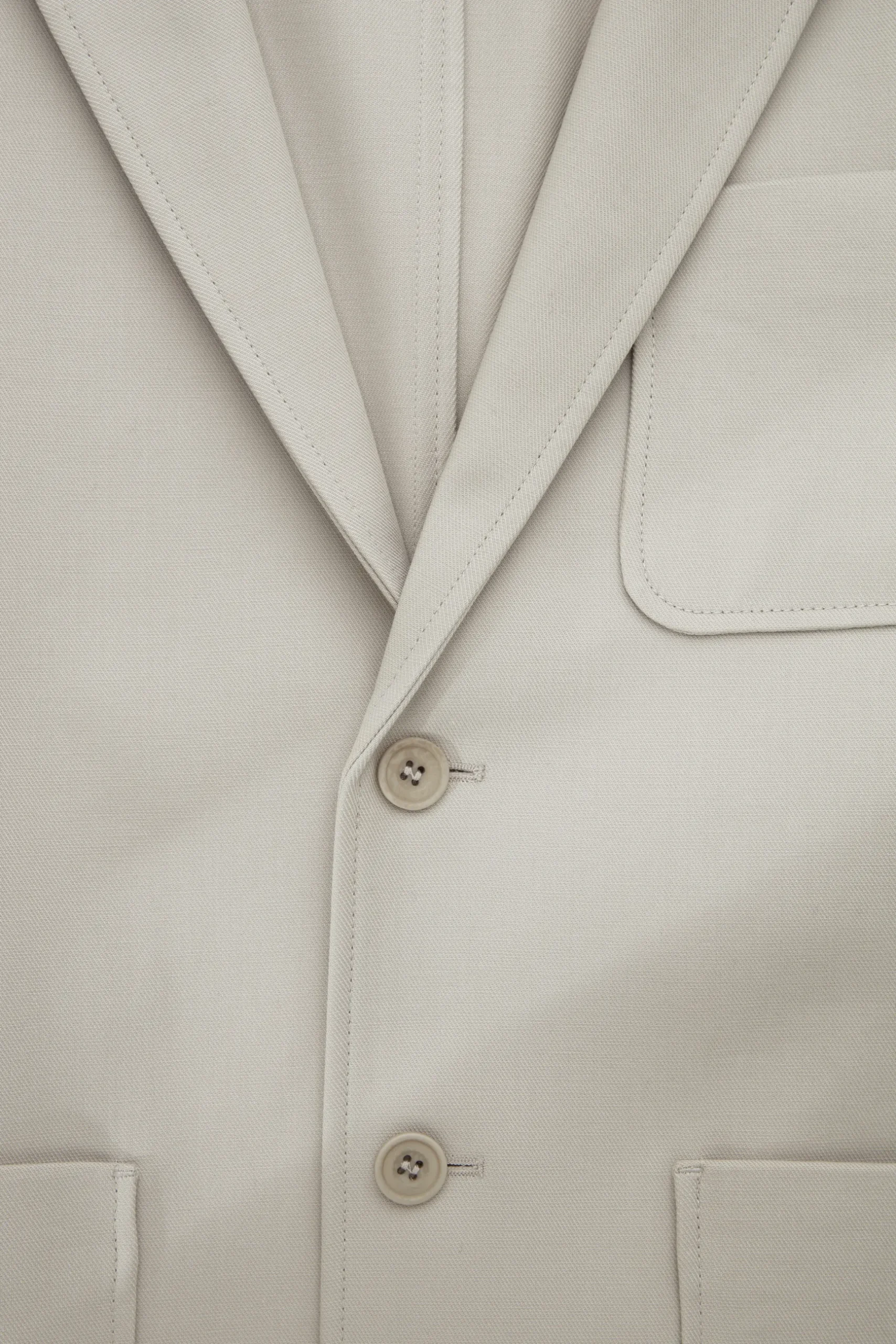 Fashion COS REGULARFIT TWILL BLAZER Beige