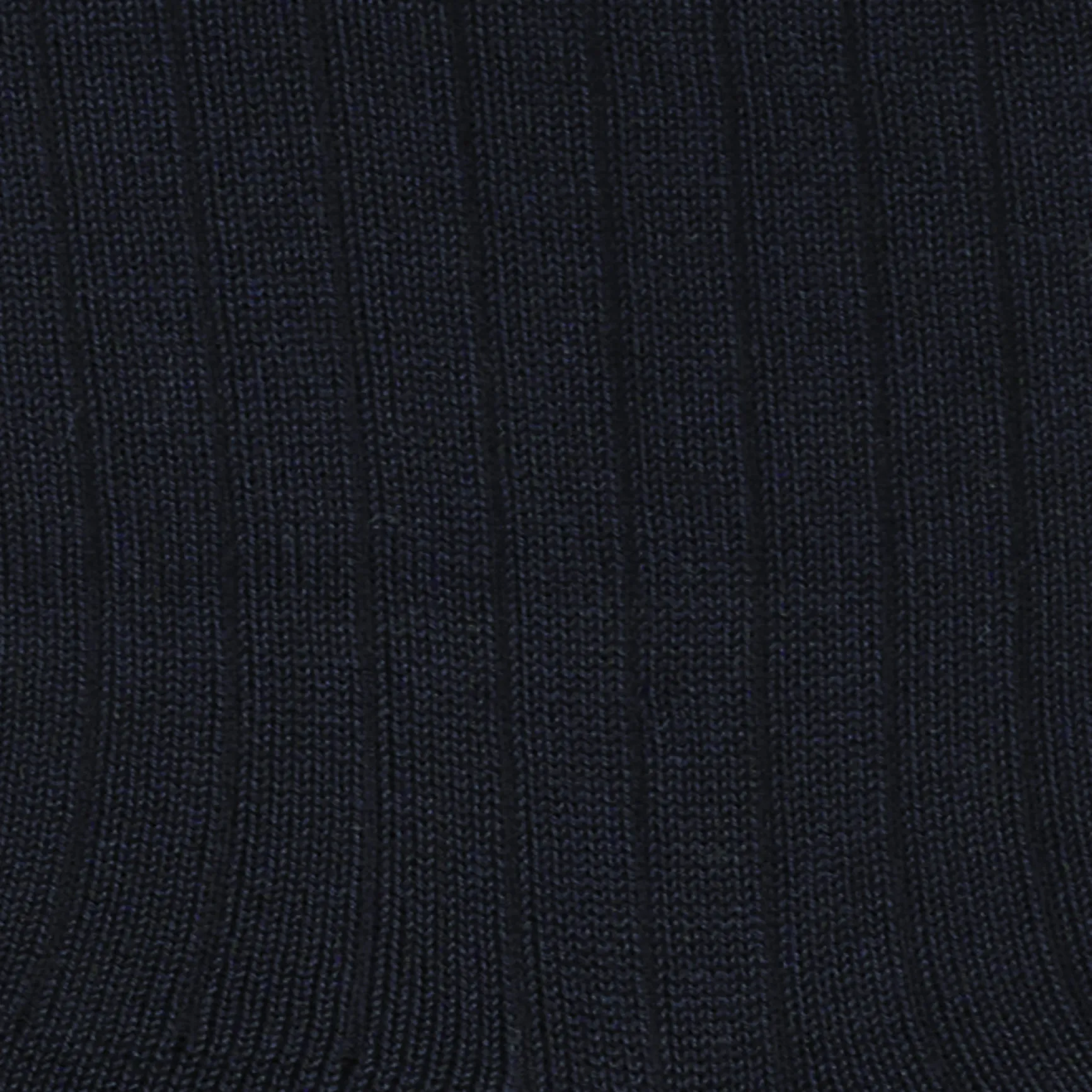Discount COS STRIPED RIBBED COTTON SOCKS Granatowy