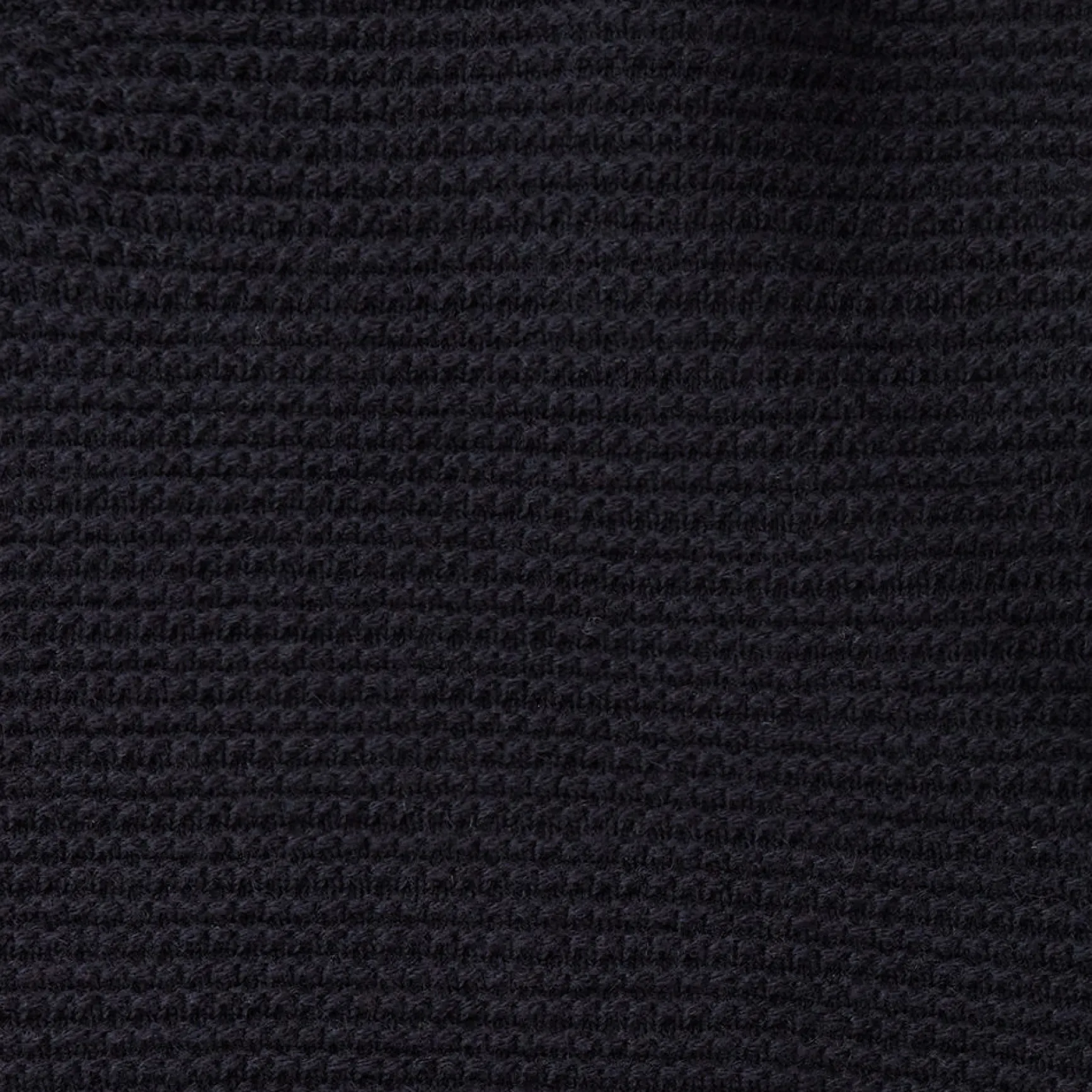 Sale COS SWETER HENLEY Z WAFLOWEJ DZIANINY Granatowy