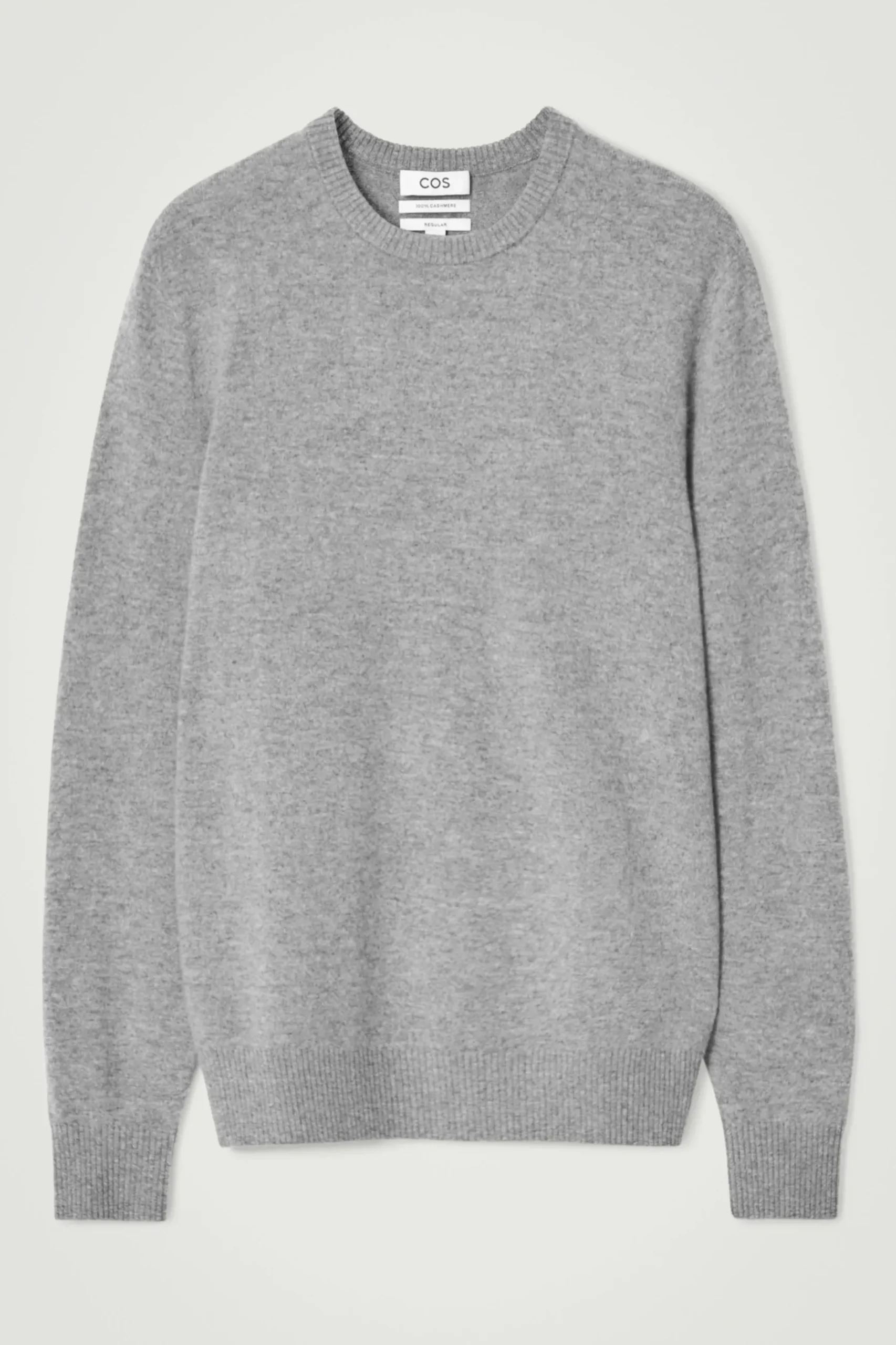Discount COS SWETER Z CZYSTEGO KASZMIRU Szary