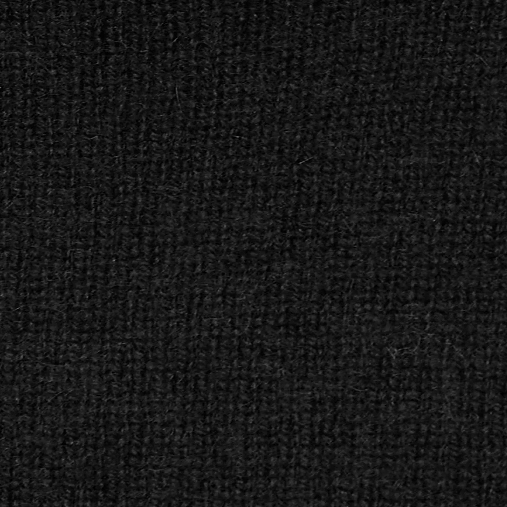 New COS SWETER Z WEŁNY I KASZMIRU Z WYWIJANYM GOLFEM Czarny